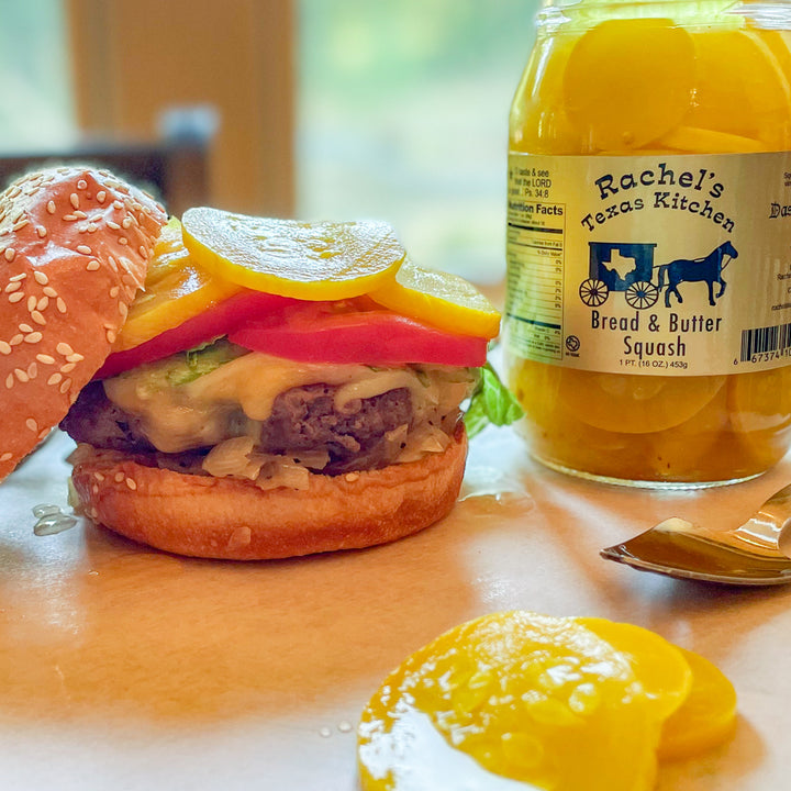 The perfect Garnish for a burger 